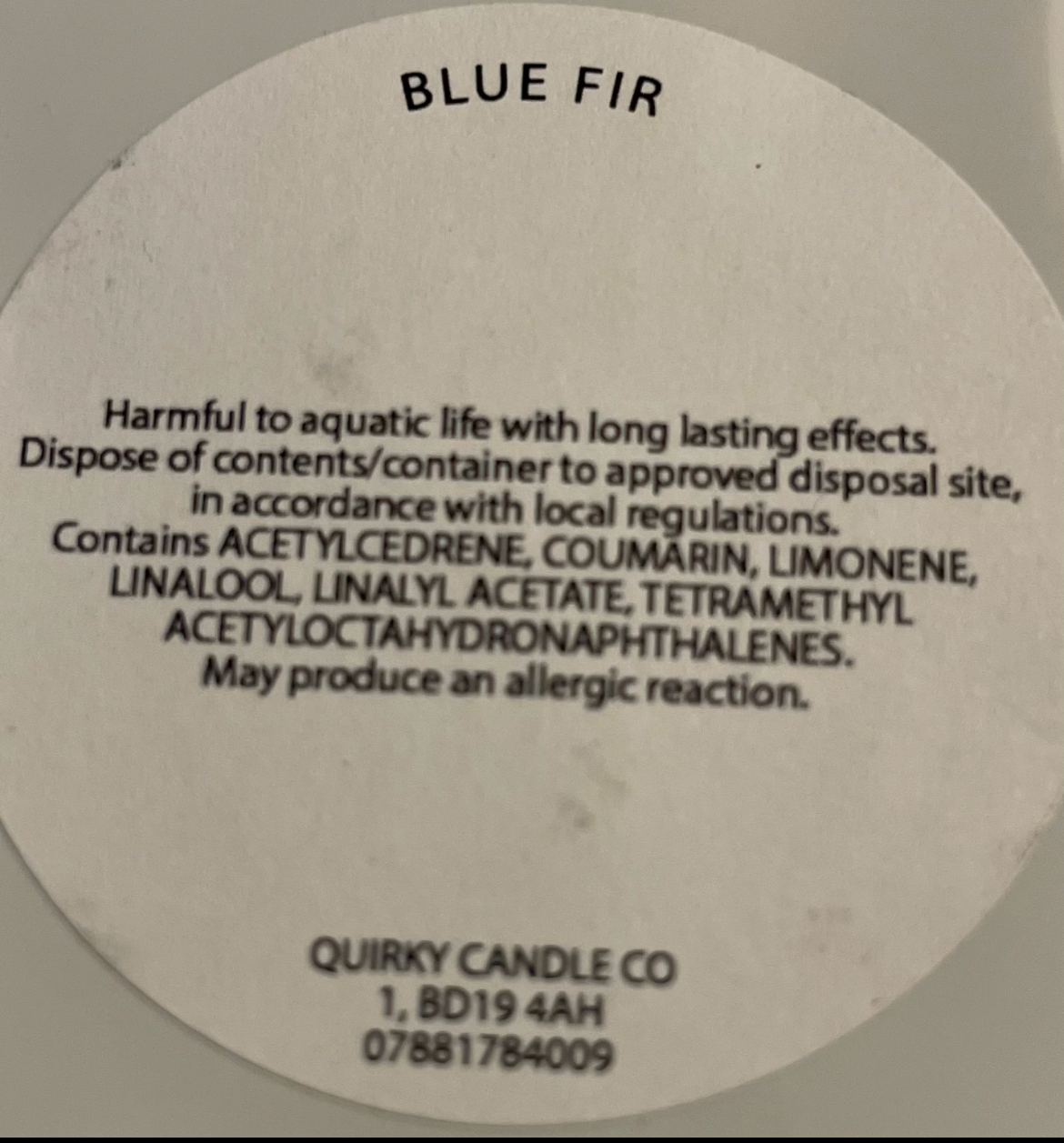 Snowflakes - Blue Fir