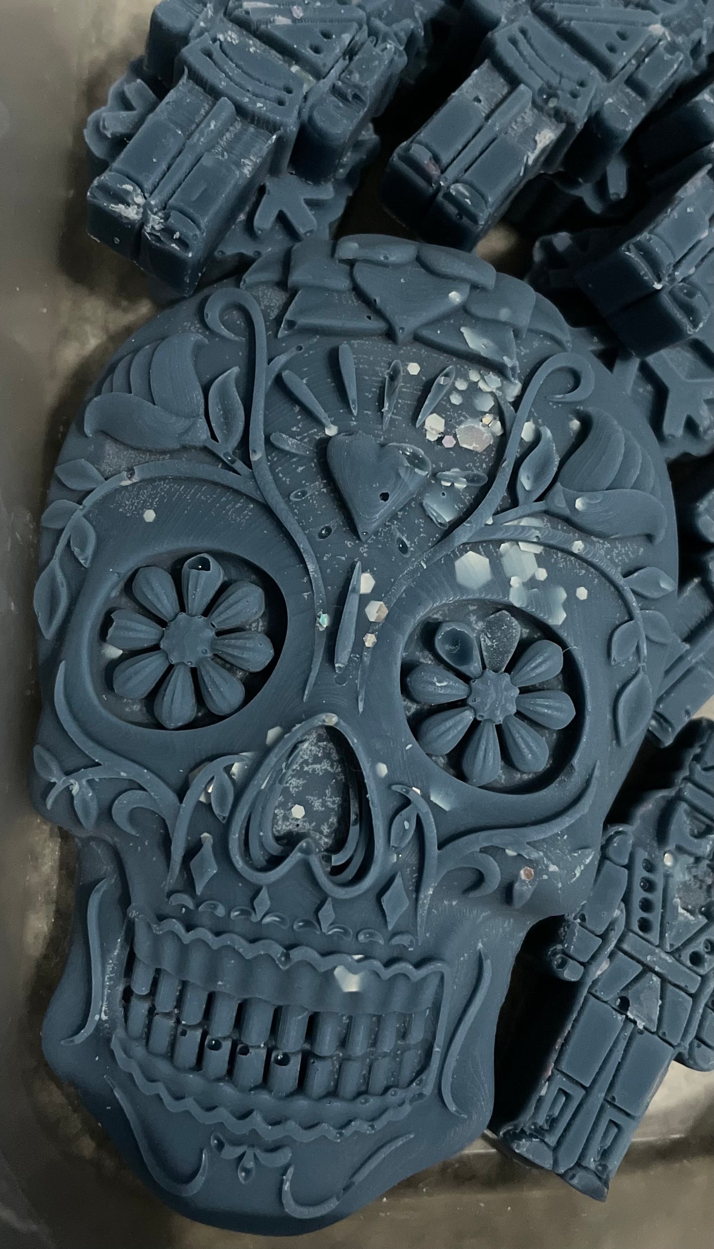 SUGAR SKULL - Broom Parking, Violators will be toad