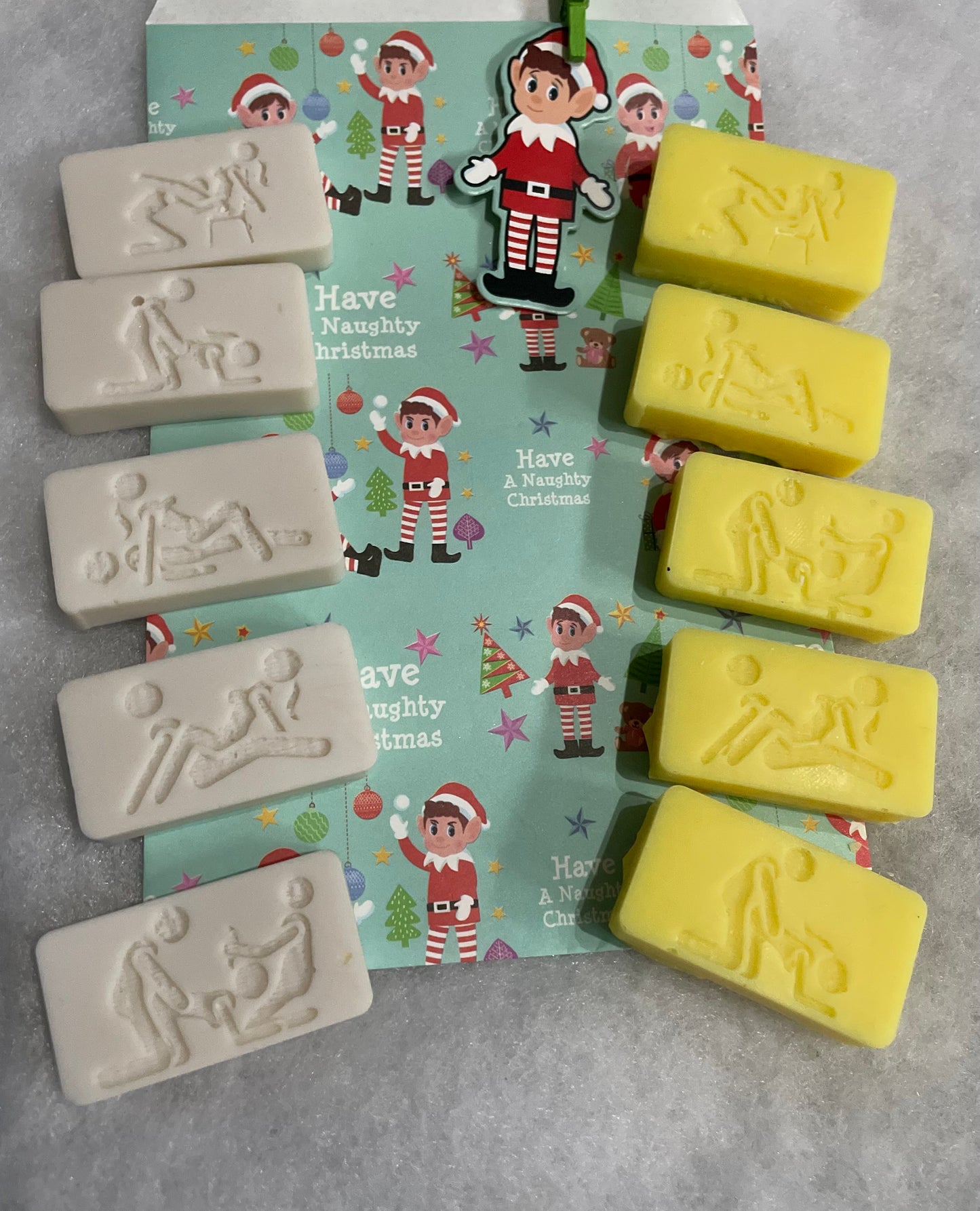 Naughty Elf Gift Bag - Design two
