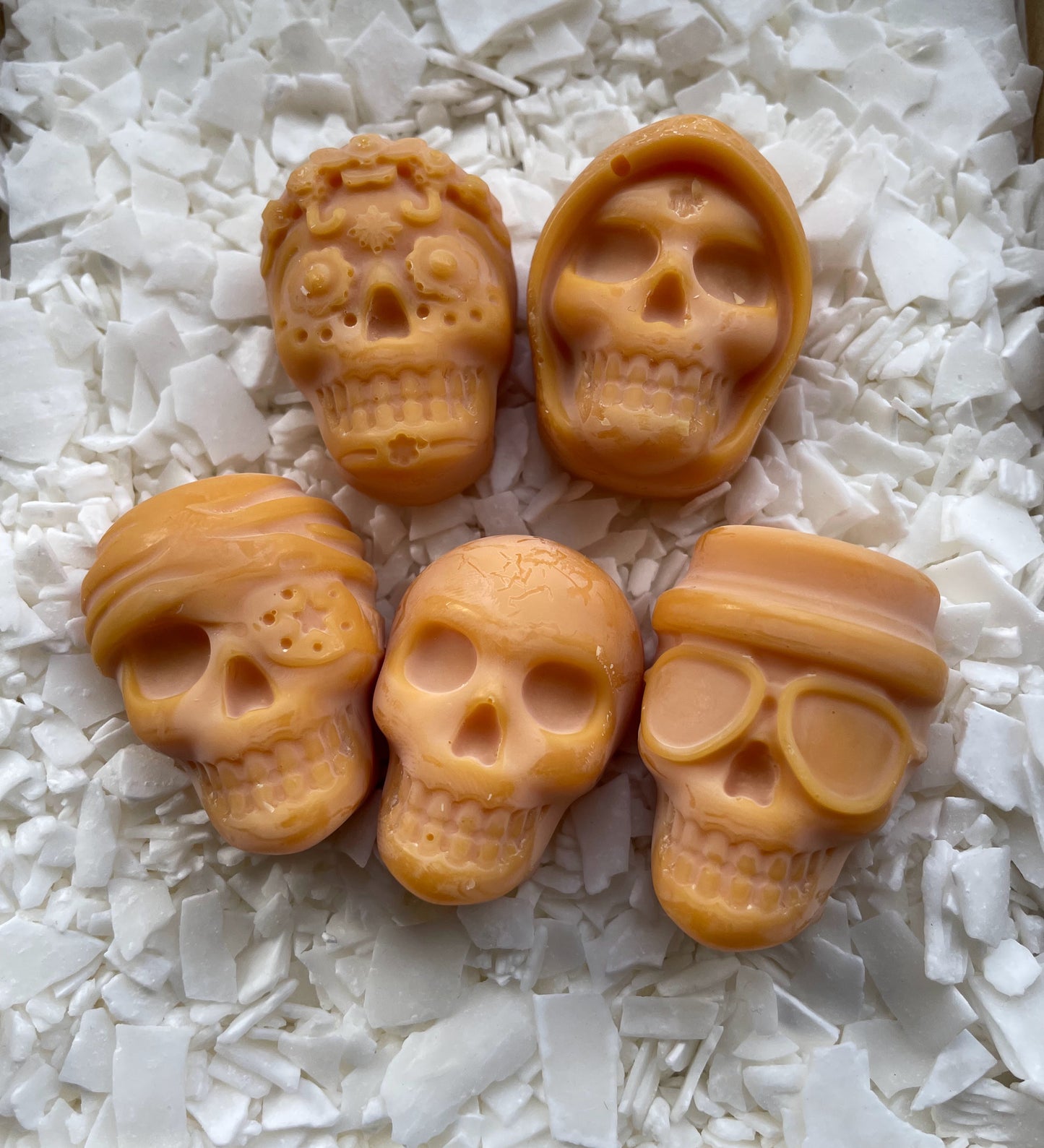 SKULLS (5 pack) - Sweet Orange