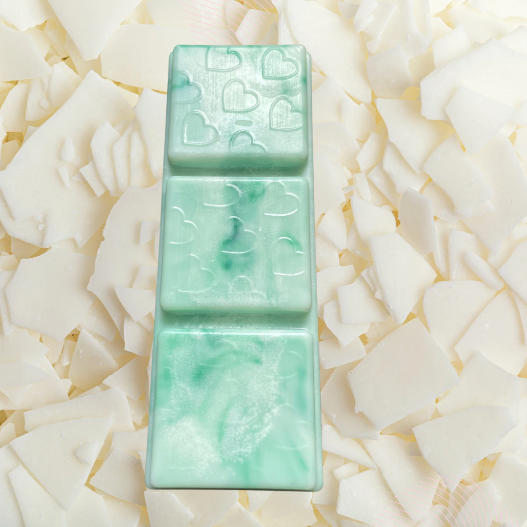 Heart Design Snap Bar - Lenny Frosted Eucalyptus