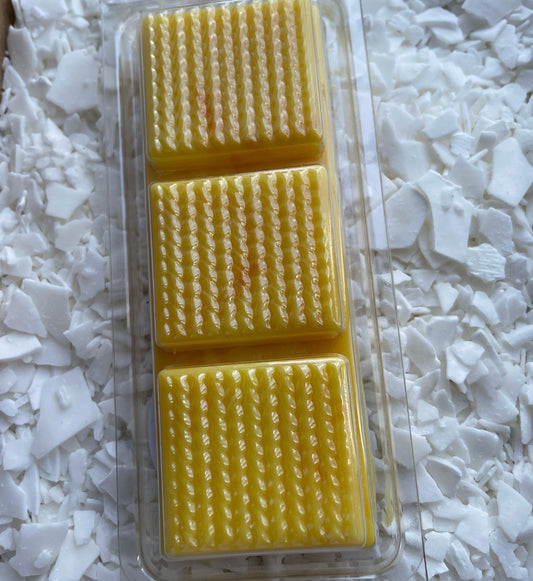 Knitted Design Snap Bar - Daffodil Fields