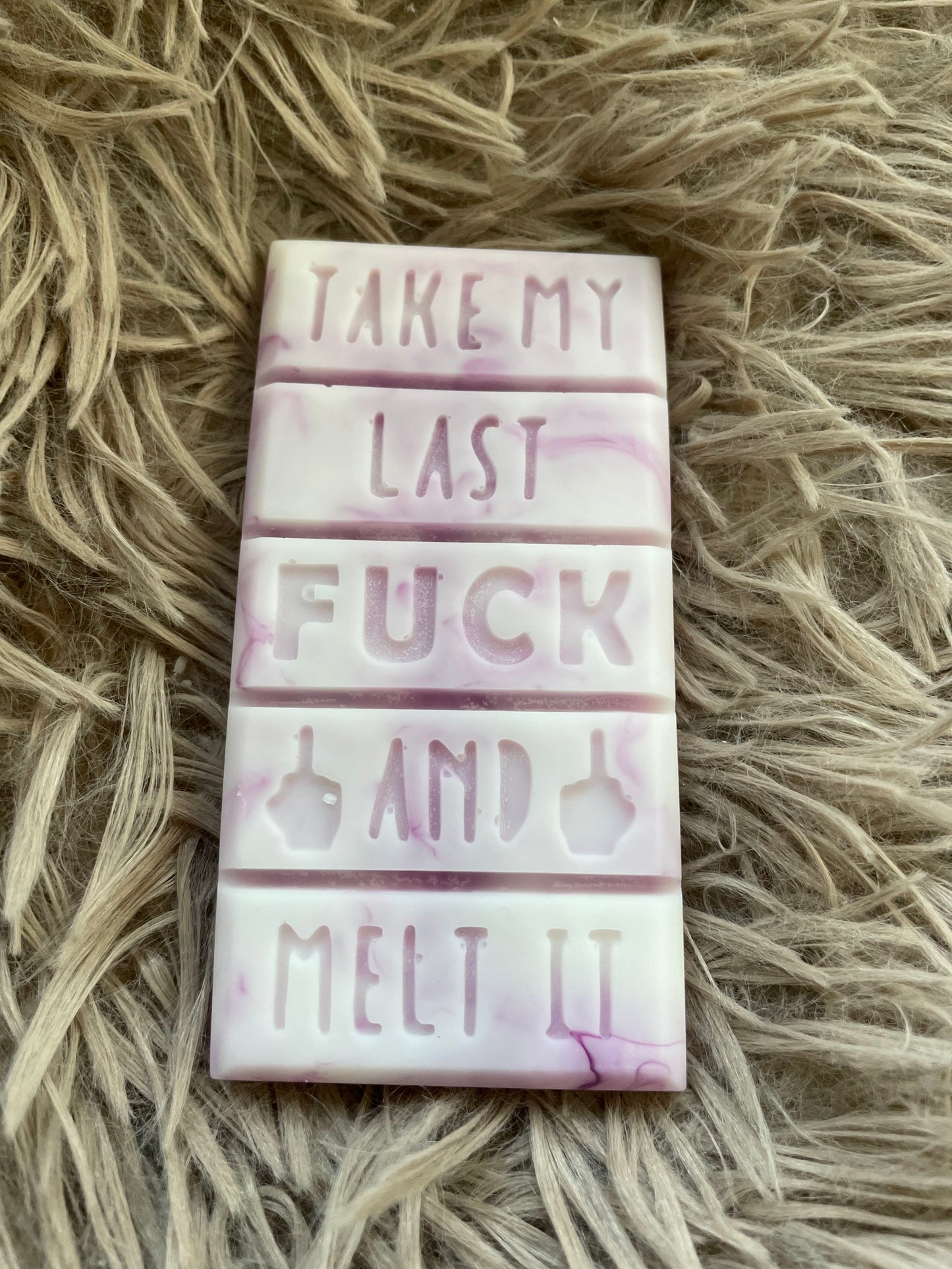 TAKE MY LAST FUCK & MELT IT snap bar - Peppermintini