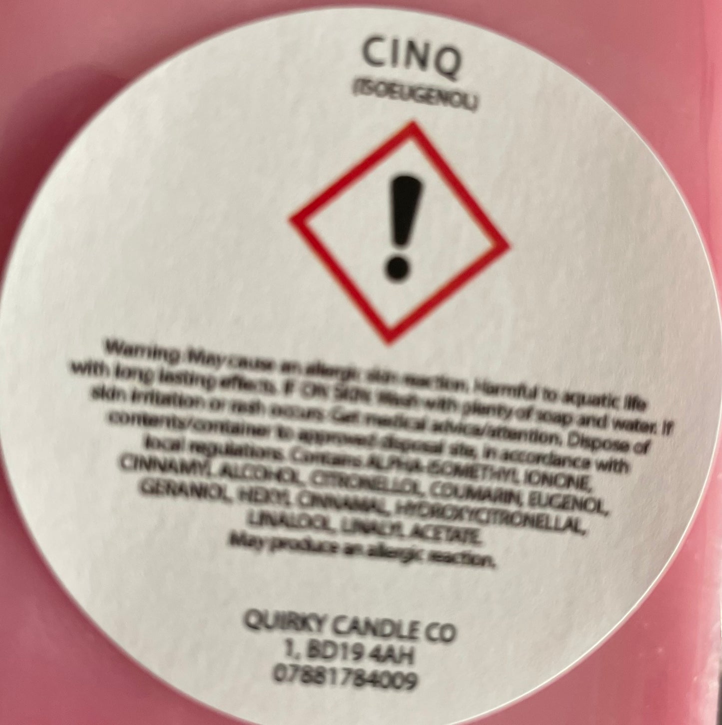 GOOD MUMS SAY BAD WORDS wax melt shape - Cinq