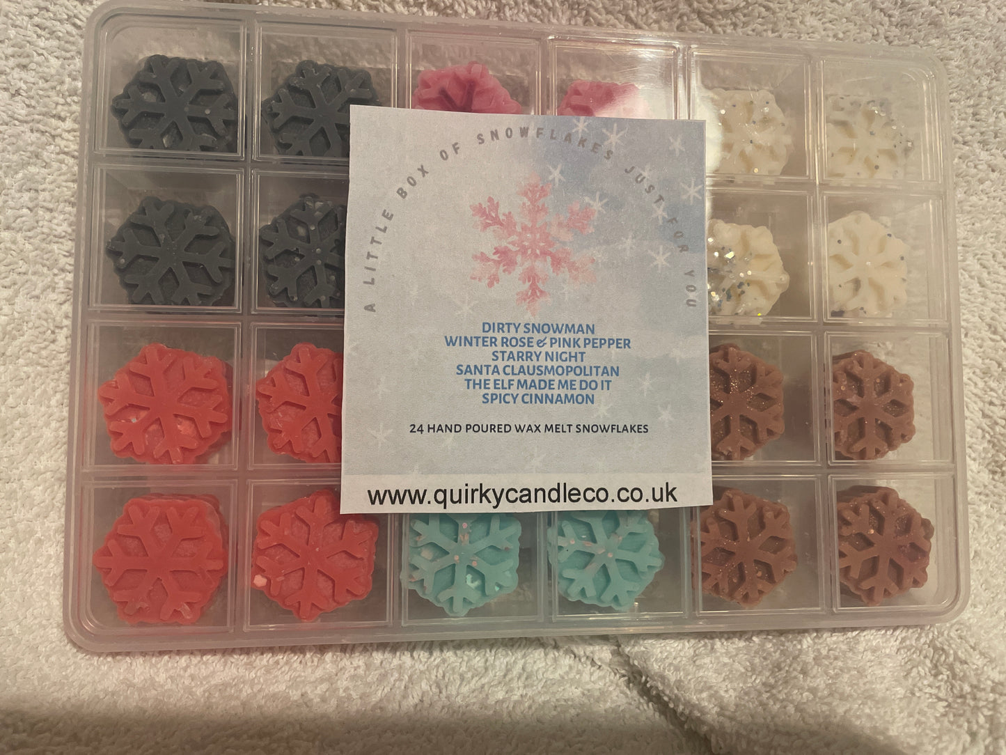 Snowflakes - Box of 24 (6 fragrances)