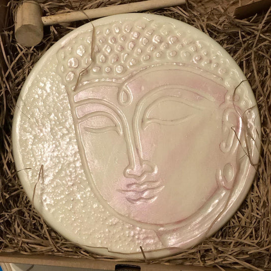 XL Buddha Head wax melt - Coconut & Waterfall Blooms